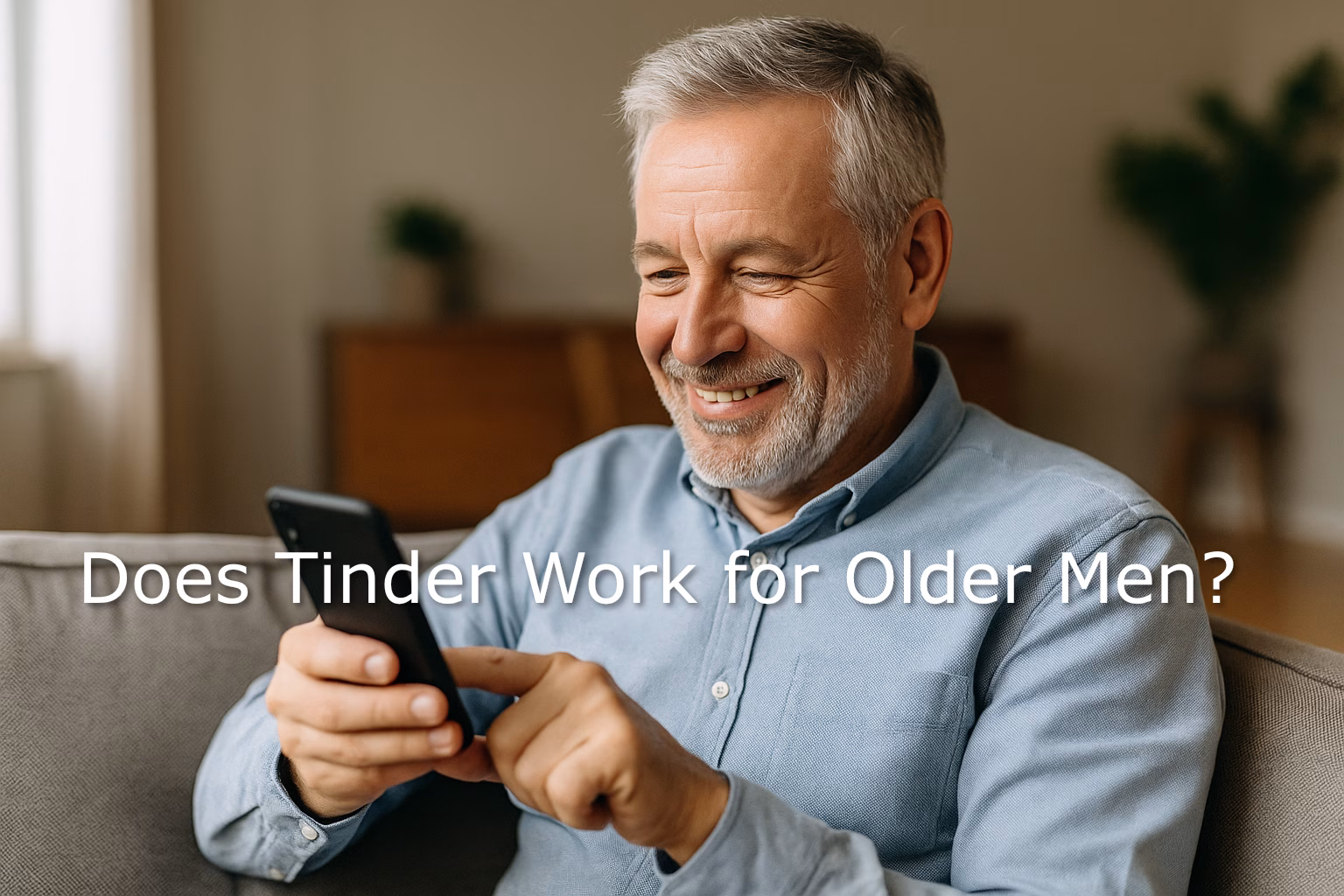 Does Tinder work for older men?