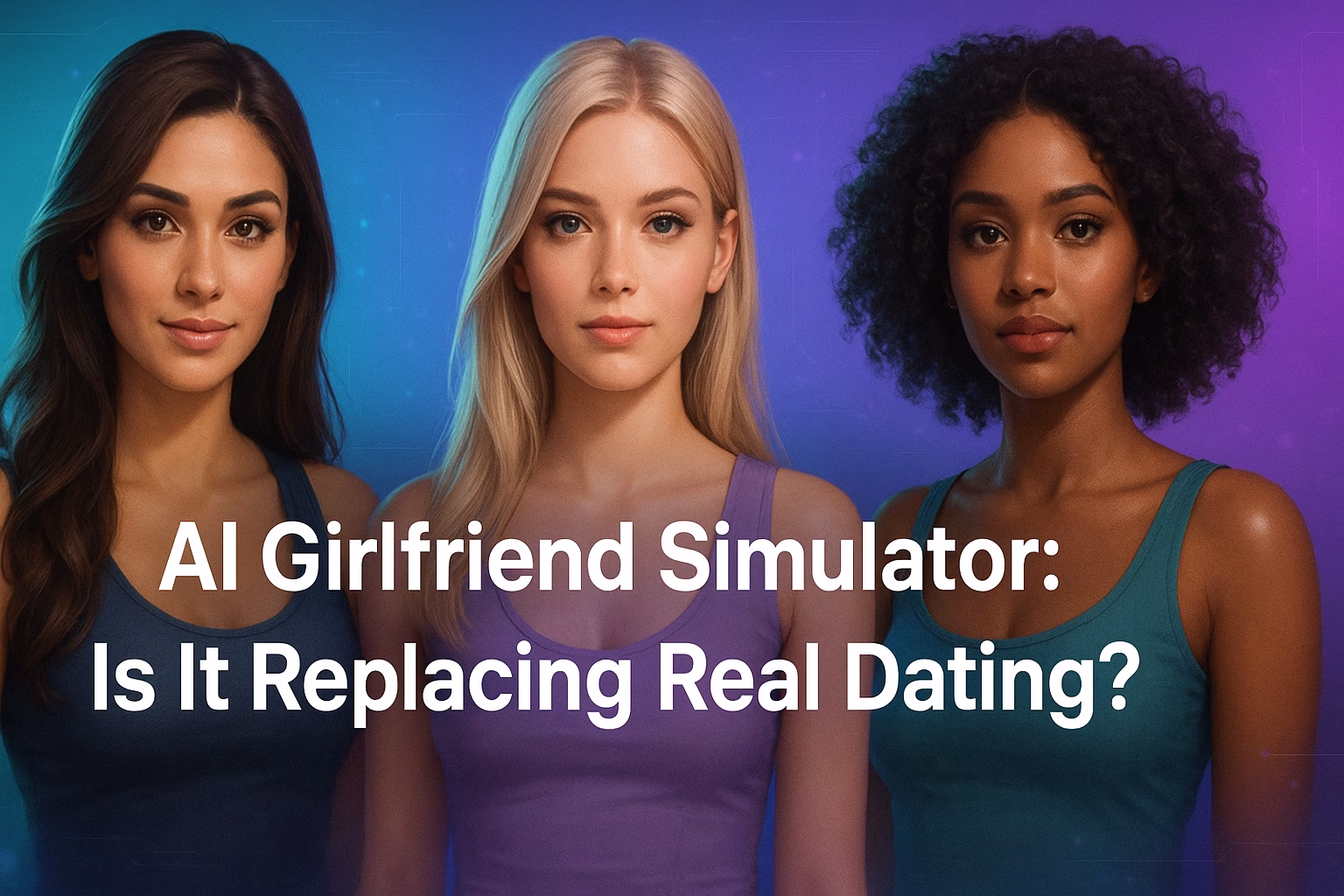 AI girlfriend simulator and chat