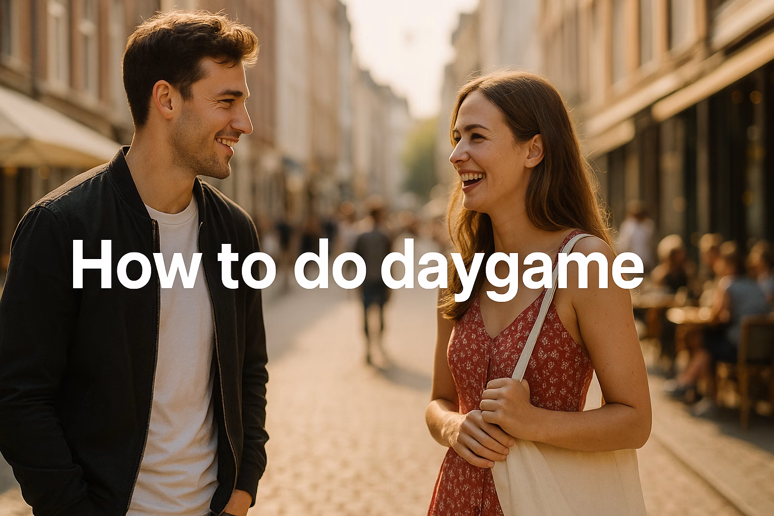 How to do daygame