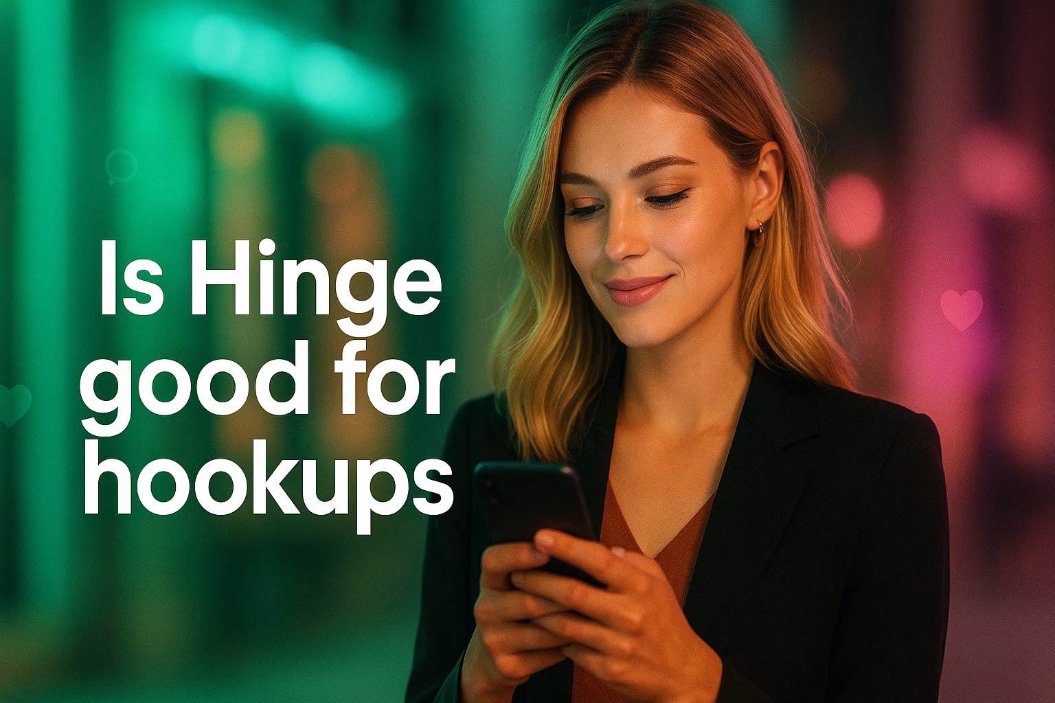 Is Hinge good for hookups?